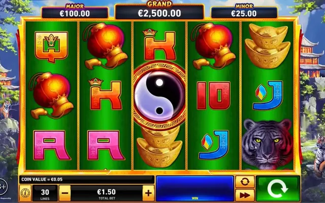 Tiger Stacks slot by Playtech