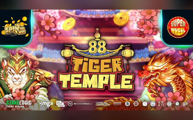 Slot Tiger Temple 88 von Stakelogic