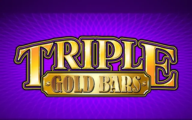 Triple Gold Bars slot by IGT