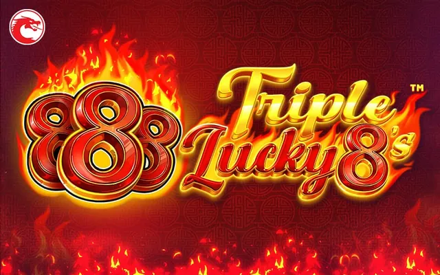 สล็อต Triple Lucky 8’s จาก Betsoft