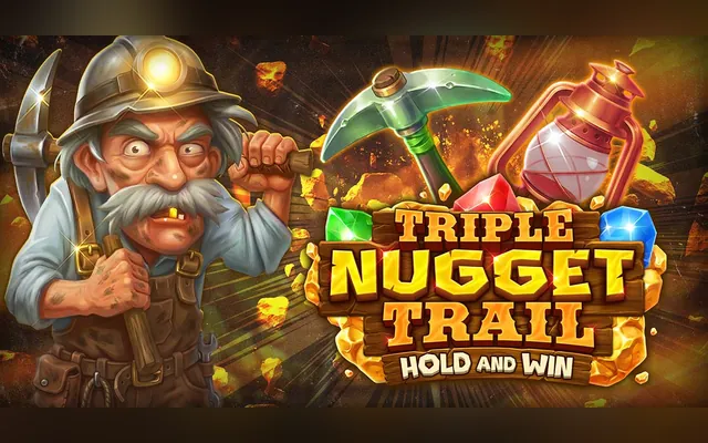 Triple Nugget Trail Hold and Win slot by Kalamba Games
