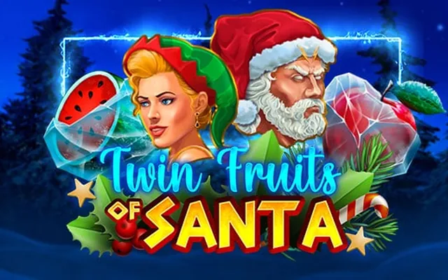 Twin Fruits of Santa slot by Mascot Gaming