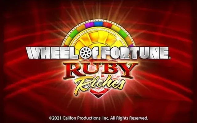 Wheel of Fortune Ruby Riches slot by IGT