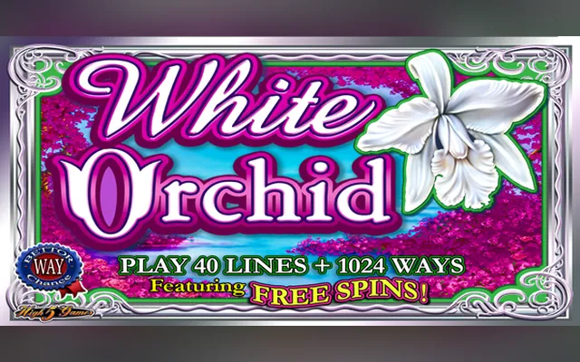 White Orchid slot by IGT