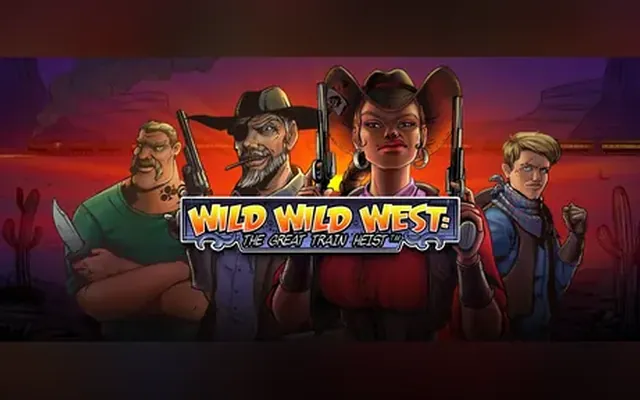 Spilleautomaten Wild Wild West: The Great Train Heist fra NetEnt