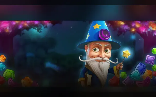 Wizard of Gems slot by Play'n GO